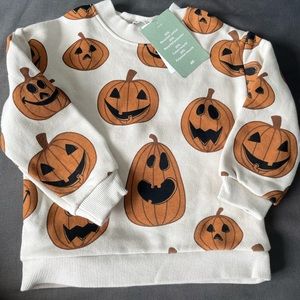 Hu0026M | Shirts u0026 Tops | Hm Pumpkin Sweatshirt | Poshmark